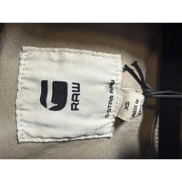 NWT G-Star RAW Arc Jacket Women’s Short Sleeve Stretch Canvas Beige - XS - Picture 7 of 10